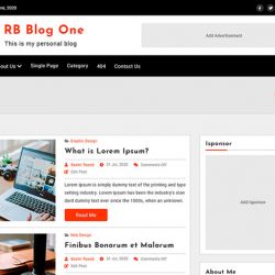 RB Blog One